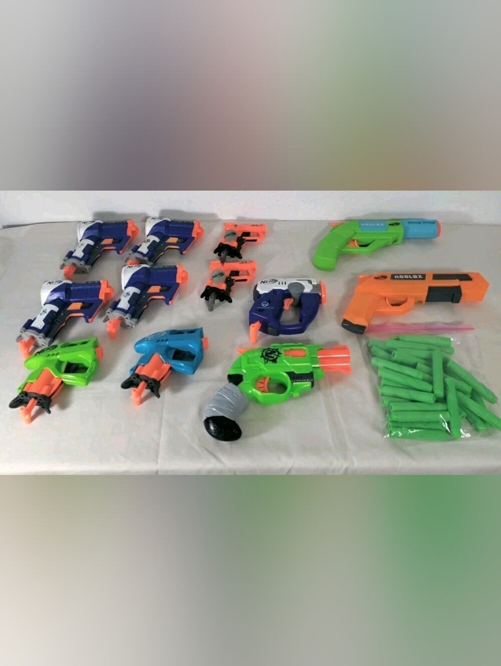 Nerf Lot N-Strike Elite Triad EX-3 X4 +  Jolt X2 + Nerf MicroShots Overwatch ++